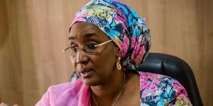 Minister of Humanitarian Affairs, Disaster Management and Social Development, Sadiya Umar Farouq