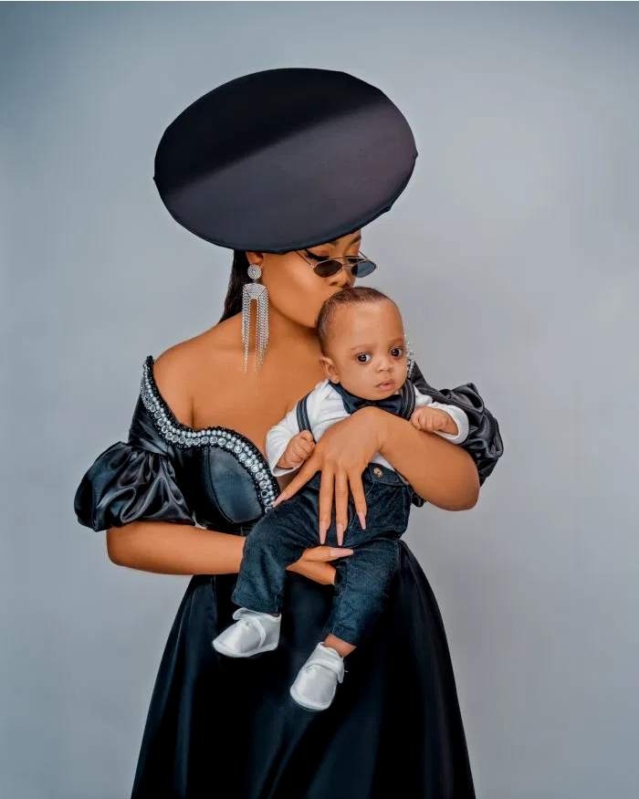 BBNaija Star Nina Shares Adorable Photos of Her Son