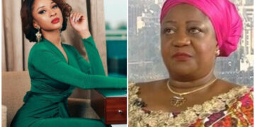 Youre a disgrace – Adesua Etomi Flays Lauretta Onochie Over Nose Mask Advocacy