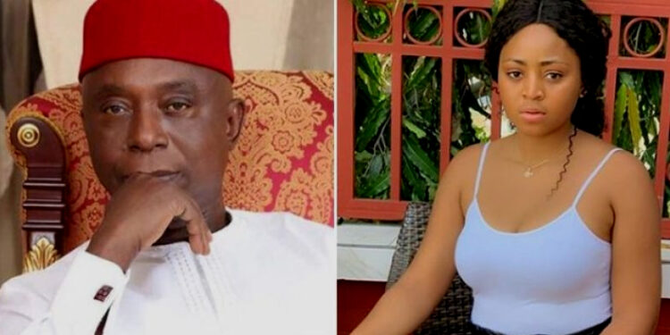 Ned Nwoko and Regina Daniels