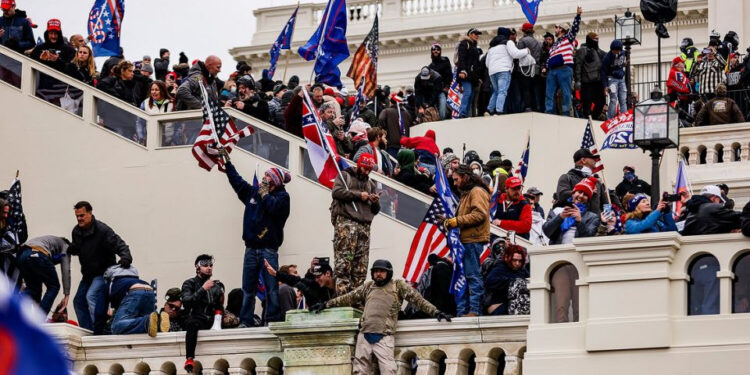 Mike Pence Calls For End To Violence After Being Taken To a Secured Location As Trumps Supporters Attack US Capitol Building