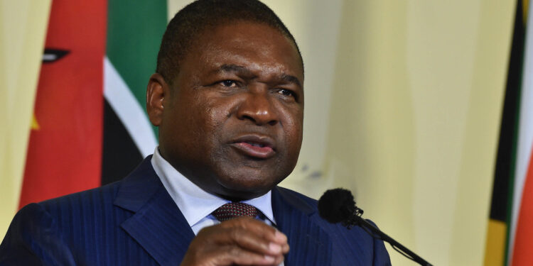 President of Mozambique, Filipe Nyusi, curfew