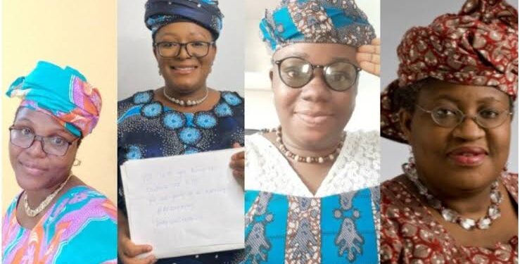 #BeLikeNgoziChallenge: Nigerians Eecreate Okonjo-Iweala's Outfits on Social Media