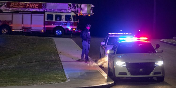 The scene outside a FedEx facility in Indianapolis where multiple people were reportedly shot late Thursday night. According to IMPD spokesperson Genae Cook, 8 victims are dead. The shooter also took their own life.

Fedex Mass Shooting Indianapolis Indystar