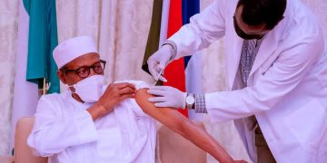 Nigerian President Receives Second Dose of COVID-19 Vaccine