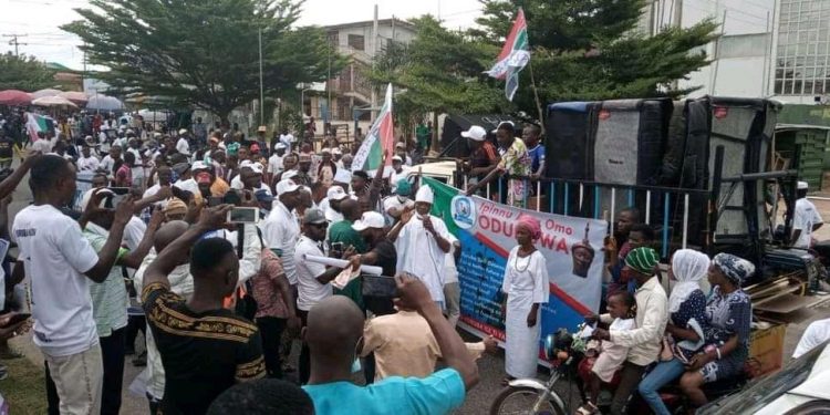 Yoruba Nation Agitation Rocks Osun as Sunday Igboho Joins Rally