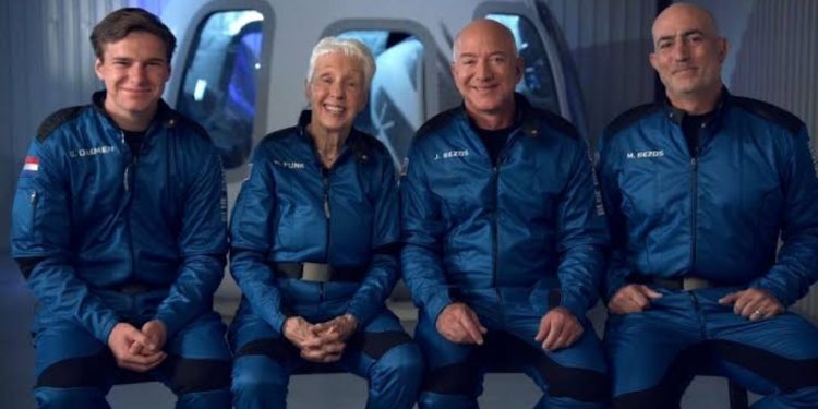 World’s richest man Jeff Bezos rockets to space today