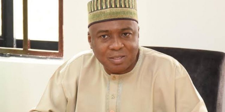 Former Nigerian Senate President, Bukola Saraki.