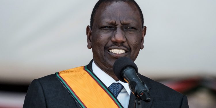 Kenya's Vice-President William Ruto delivers a speech during the Independence Day ceremony, called Jamhuri Day ("Republic" in Swahili) at Kasarani stadium in Nairobi, Kenya, on December 12, 2017.  / AFP PHOTO / YASUYOSHI CHIBA        (Photo credit should read YASUYOSHI CHIBA/AFP/Getty Images)