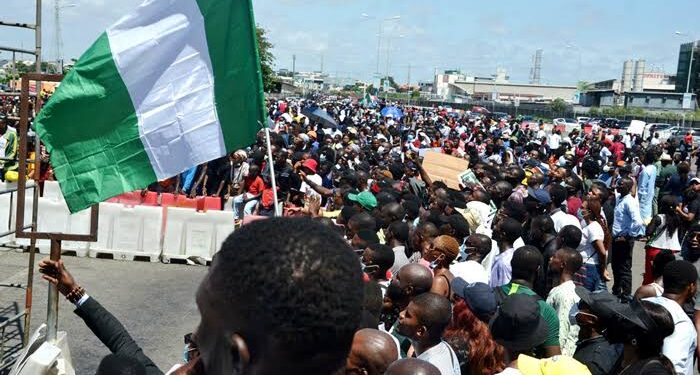 Nigerians Commemorate Anniversary Of 2020 Anti-Police Brutality Protests