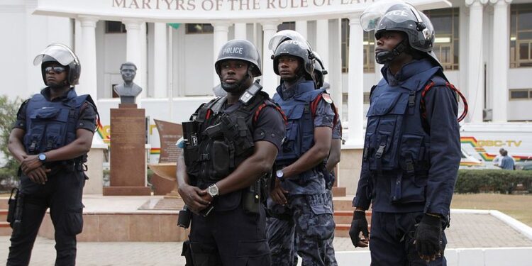 Ghana Police Officers