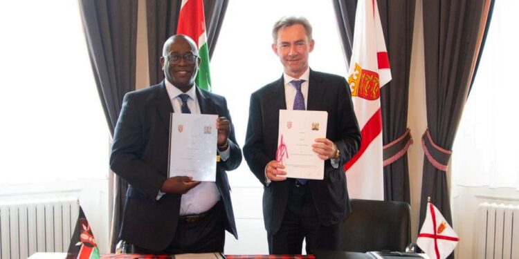 Kenya, Jersey Island Sign Deal To Return Stolen Public Funds