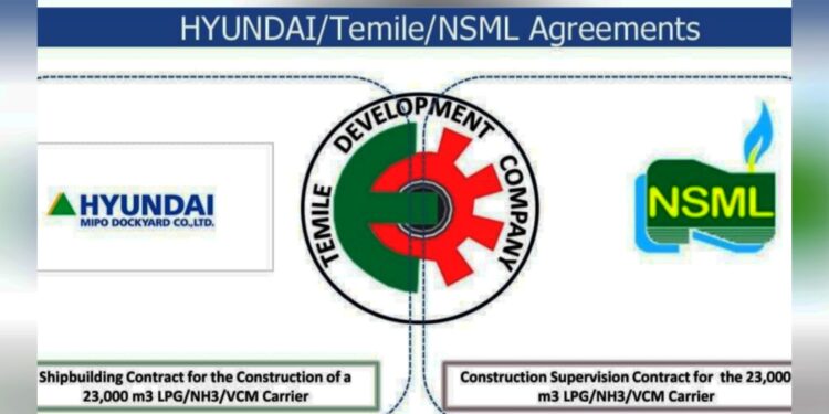 NCDMB Lauds Temile/Hyundai Deal To Build New LPG Vessel