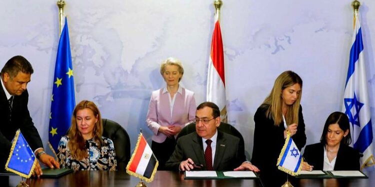 Egypt, Israel, And EU Sign Deal To Export Natural Gas To Europe