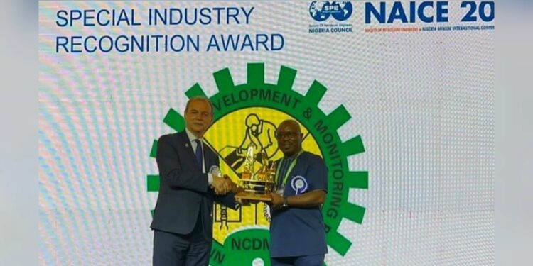 NCDMB Bags Society Of Petroleum Engineers Special Industry Award