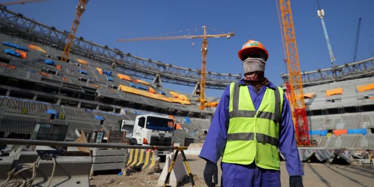 World Cup Construction site in Qatar