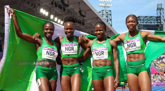 Nigeria 4x100m relay team