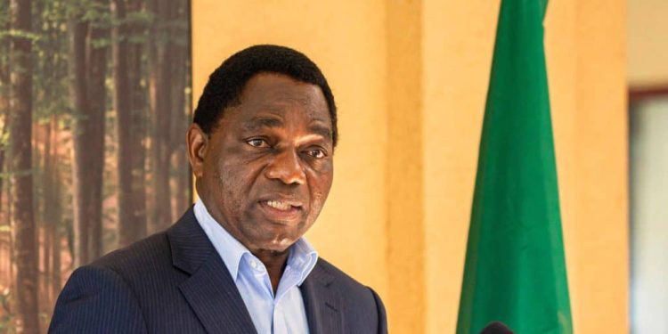 President Hakainde Hichilema of Zambia