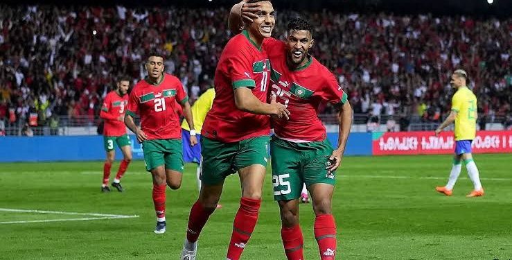 Morocco players celebrate | PHOTO: Getty Images