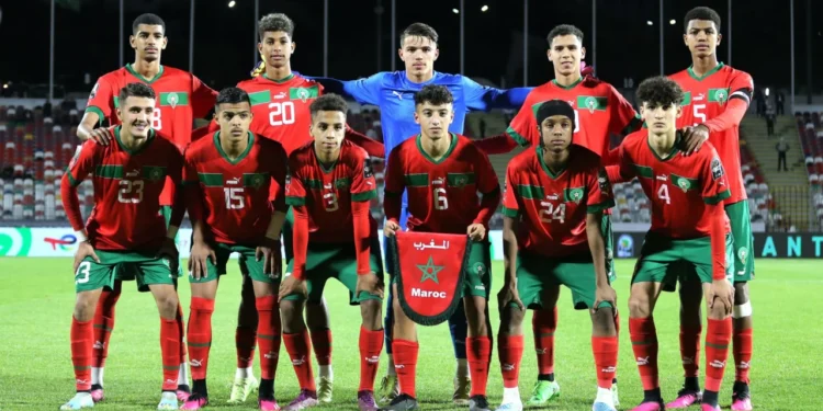 Morocco U17 squad