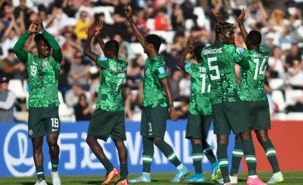 Flying Eagles players celebrate