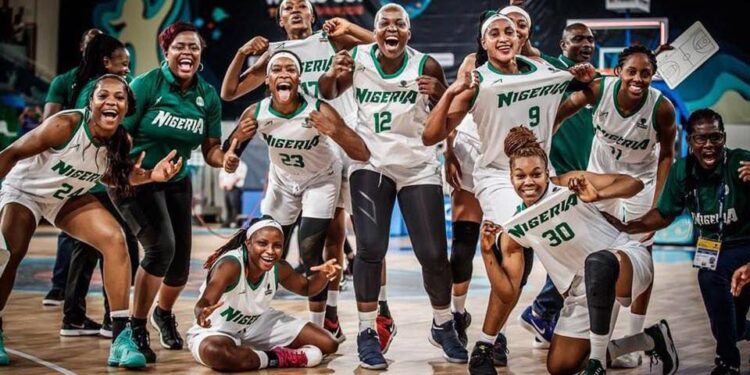 Nigeria's D'Tigress celebrate