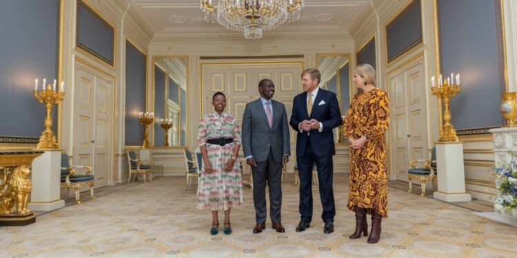 President Williams Ruto in Netherlands