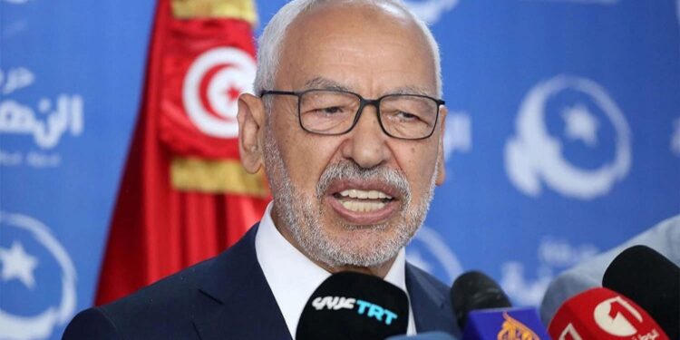 tunisia jails opposition leader ghannouchi for 1 year