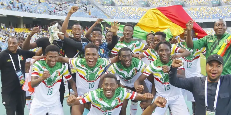 Mali squad celebrate | PHOTO: CAF