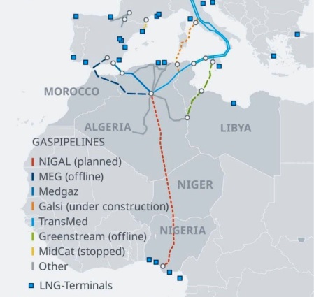 $13 billion nigeria-europe gas pipeline project in jeopardy following niger coup