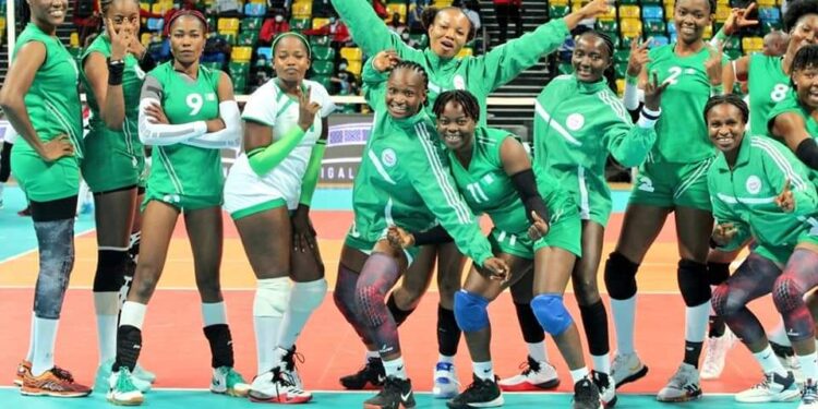 Nigeria's Volleyball Women team