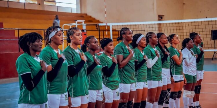 Nigeria's Women Volleyball team