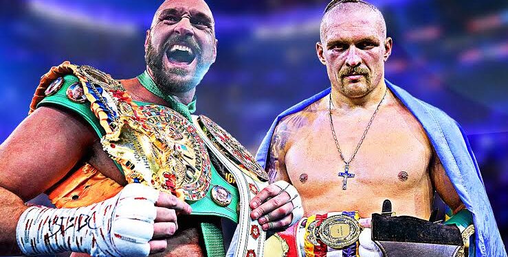 Tyson Fury and Oleksandr Usyk