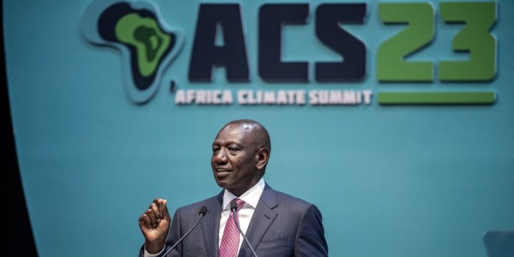 President Ruto Calls For Fair Debt Policies At Africa Climate Summit