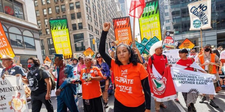 Massive Climate Protest Rocks NYC Ahead Of UN Summit