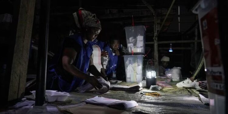 Vote Counting Begins In Liberia's Election