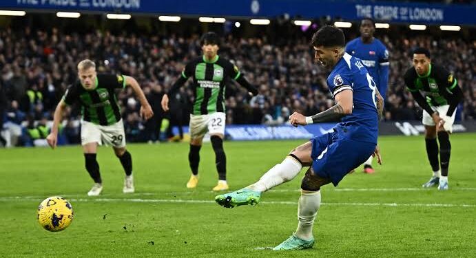 Fernandez scores for Chelsea