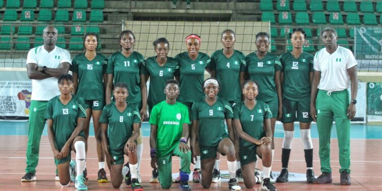 Nigerian Women's Volleyball team