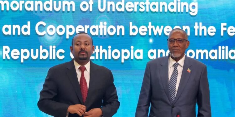 Landlocked Ethiopia Inks Pact With Somaliland For Strategic Red Sea Access