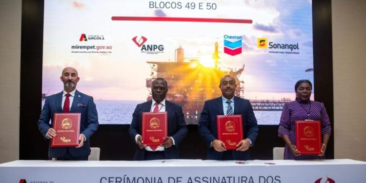 American Oil Giant Chevron Signs Exploration Agreements With Angola