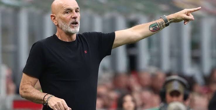 Coach Stefano Pioli