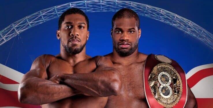 Anthony Joshua and Daniel Dubois