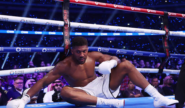 In Defeat: Anthony Joshua