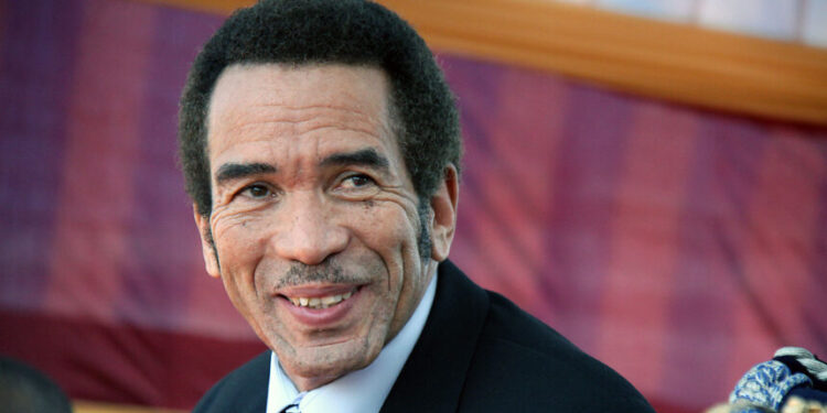 Former President of Botswana, Lt. Gen. Seretse Ian Khama