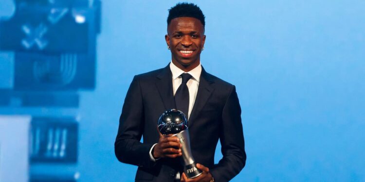 Vinicius Junior Named Best FIFA Men’s Footballer