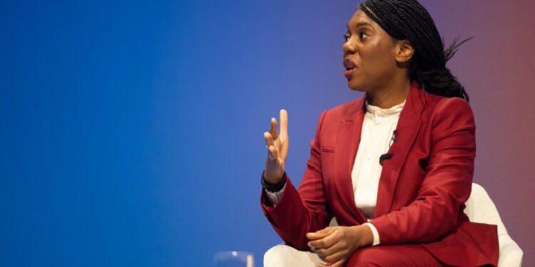 Tory Party leader, Kemi Badenoch