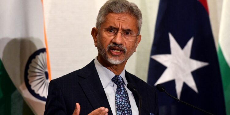 Indian Foreign Minister Subrahmanyam Jaishankar Photo: AFP