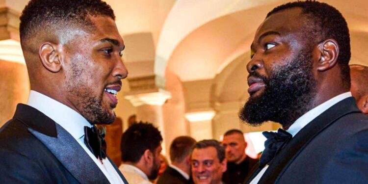 Anthony Joshua and Martin Bakole