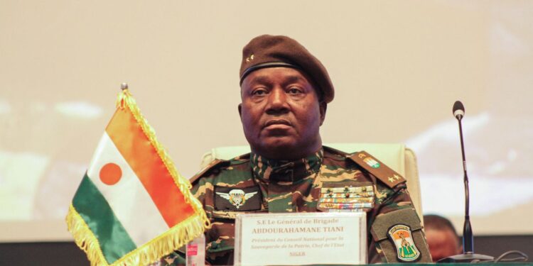 Niger's junta leader, Abdourahamane Tchiani